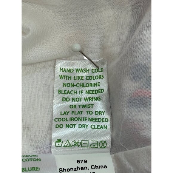 Lilly Pulitzer Lyssa Sleeveless Dress V-Neck Floral Pink Blue Womens Size 6 - Picture 8 of 8